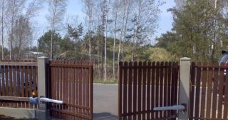 Купить распашные ворота из штакетника Удомля, цена от 2773 руб.