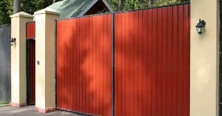 Купить ворота из профнастила Удомля, цена от 4134 руб.